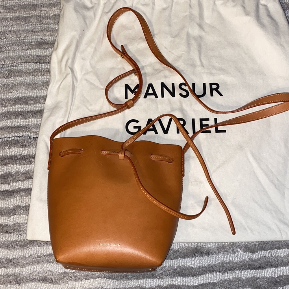 Mansur Gavriel mini bucket bag
